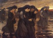 theophile-alexandre steinlen The Coal Sorters painting